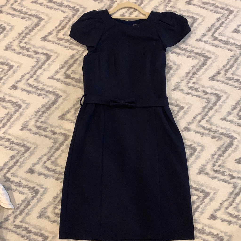 Milly Navy Knee Length Dress